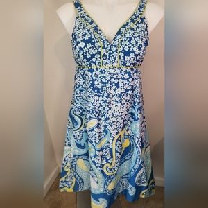 Lilly Pulitzer Dress Beautiful Paisley Print